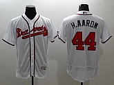 Atlanta Braves #44 Hank Aaron White 2016 Flexbase Collection Stitched Jersey,baseball caps,new era cap wholesale,wholesale hats